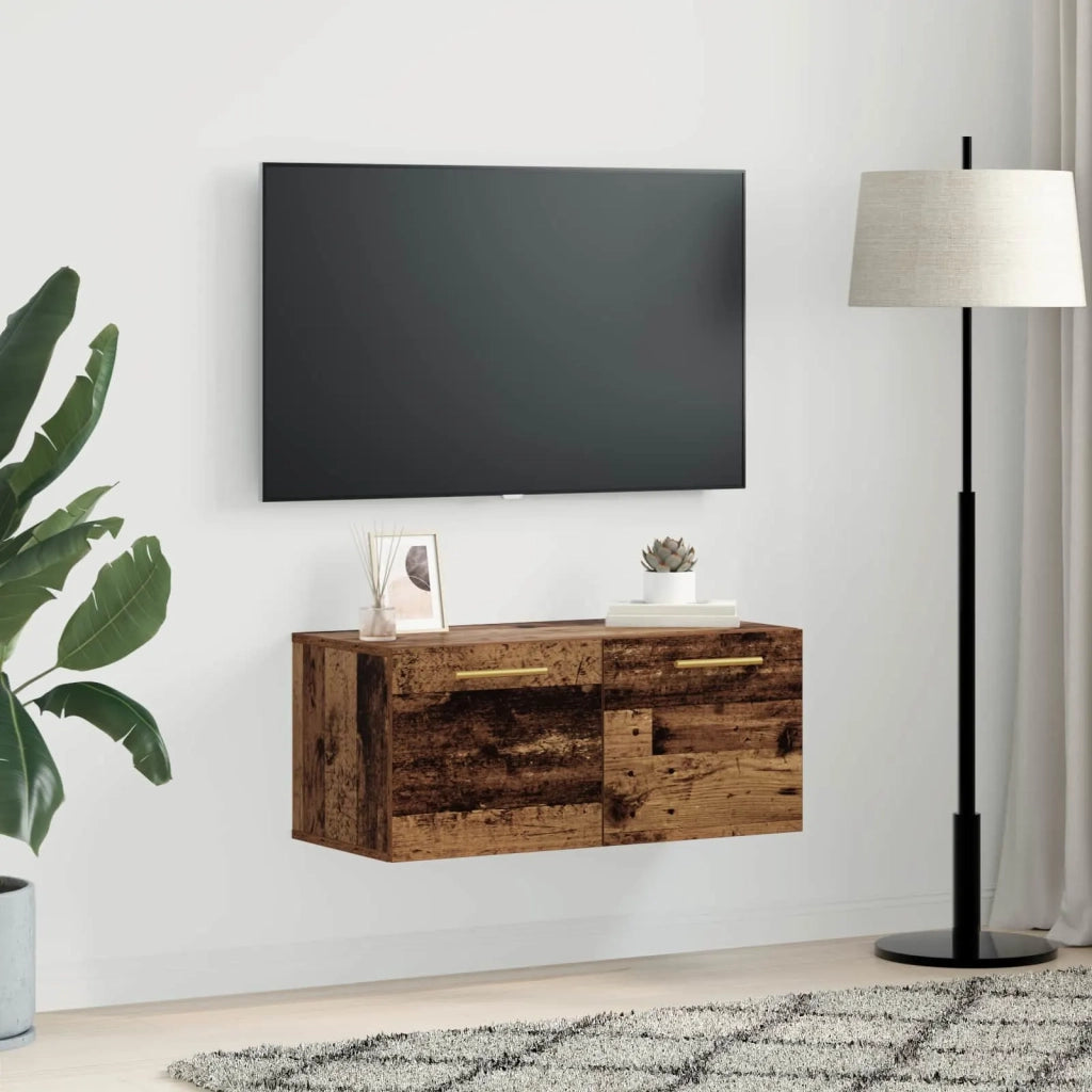 Armadietto a muro Legno vecchio 80 x 36.5 x 35 cm 879555