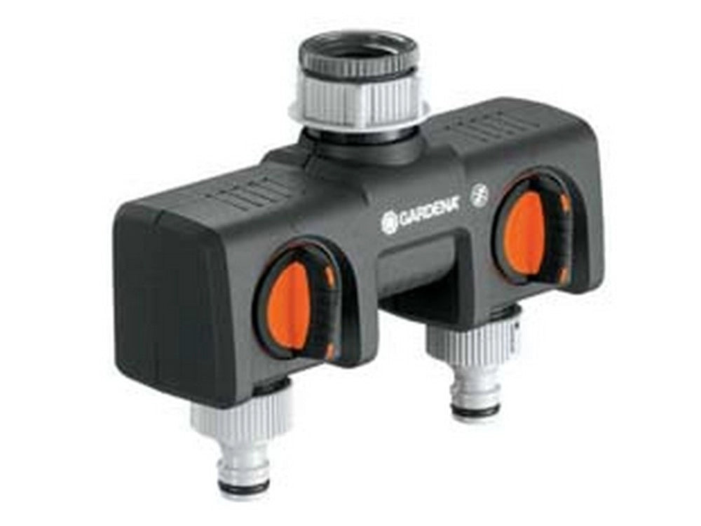 1blister distributore 2 vie innesti rapidi rubinetti 3/4" 1" blister cod:ferx.fer303460