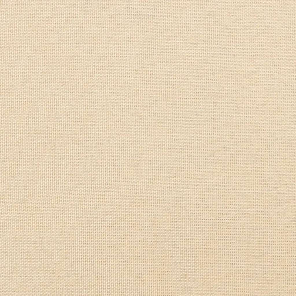 Panca crema 70x35x41 cm in Tessuto 349433