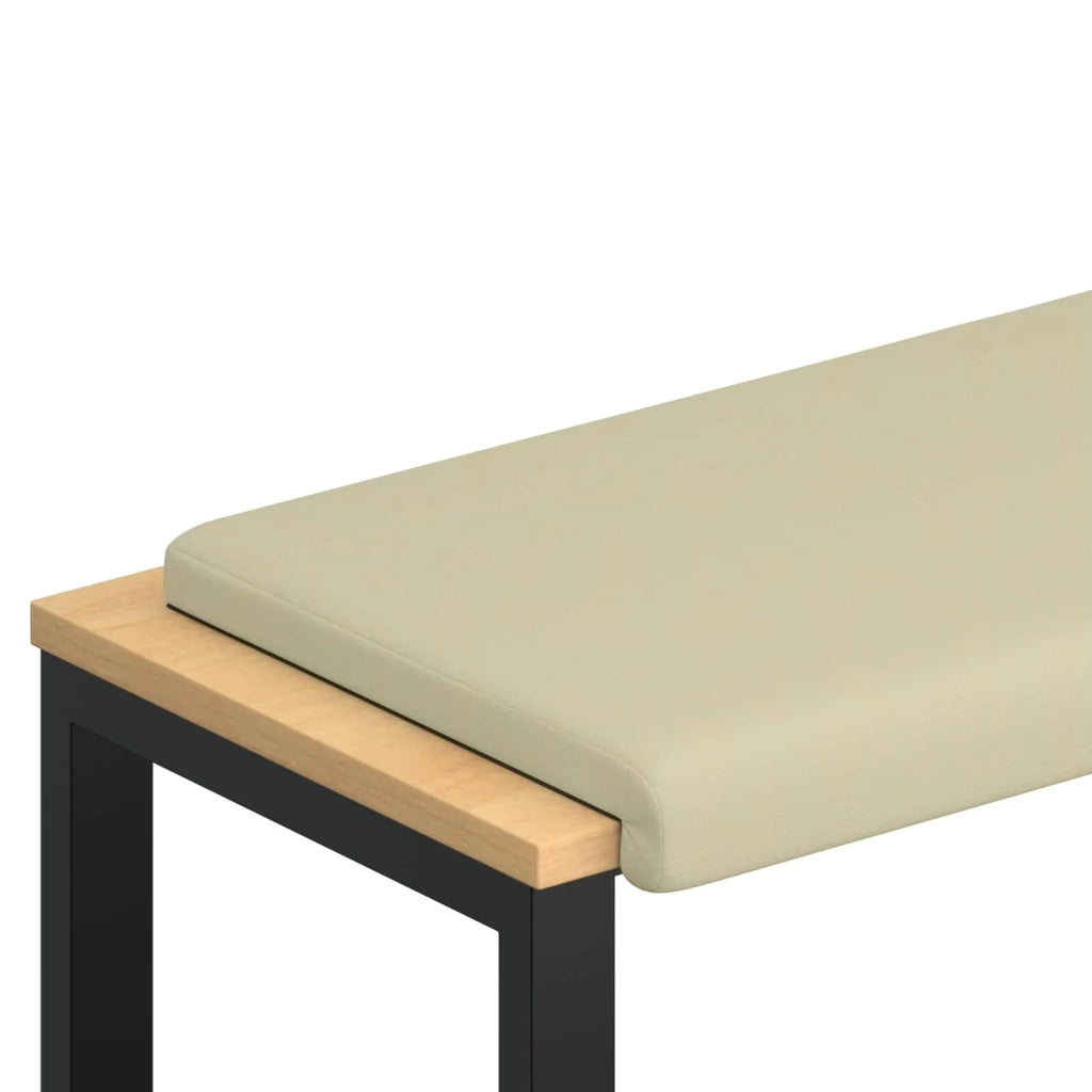 Cuscino per panchina Similpelle Crema Profondità 35 cm 42043188