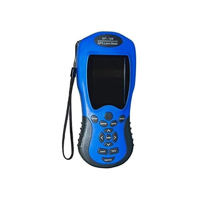 LINK LKMS17 Scanner Digitale per Telemetria GPS Misurazione Distanze Aree Perimetri Volumi Schermo 2,8'' Accuratezza 0,5 m colore Nero