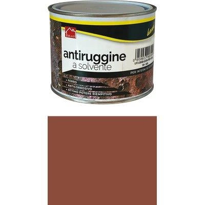 ANTIRUGGINE A SOLVENTE HAND - ROSSO ML 500- 6 pezzi