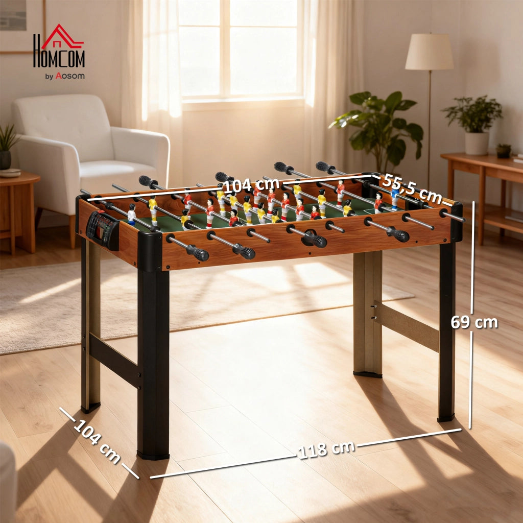 Tavolo da calcio balilla ¨C zephmum ¨C Multicolore, MDF e metallo
