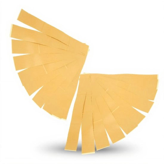 Tape per lavorazione del legno 20 pezzi - Strisce PVC autoadesive - Tagli precisi - Tavola di sega a nastro - Tagliabile 5 x 35 cm - Senza segni di taglio - Nastro da sega