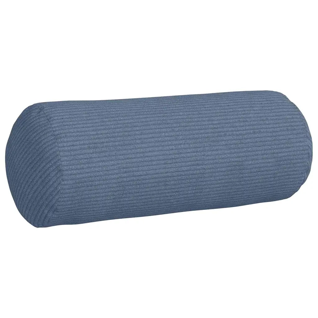 Cuscini a rullo 2 pcs Blu Ø 15 x 40 cm Tessuto in Cords 42014306
