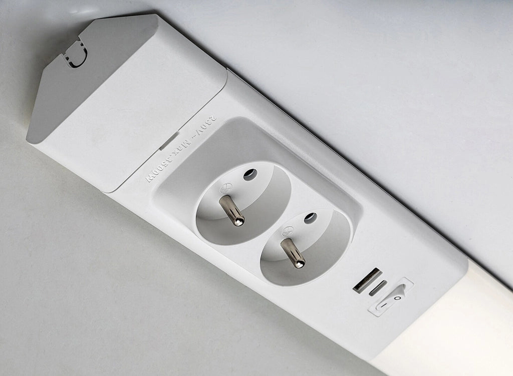Lampada sottopensile Rabalux Bilal E 60cm LED 18W bianca
