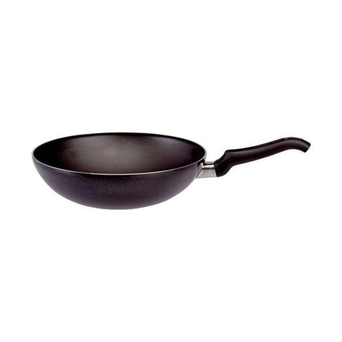 Ballarini BLL605F28 Firenze Wok 1 Manico Alluminio Antiaderente Cortan 28 cm colore Nero