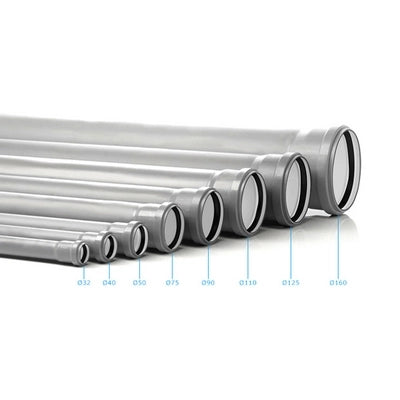 TUBO HTEM 1 BICCHIERE PP3  VALSIR- Diam. 32 lungh. 3000- VALSI- pezzi 1