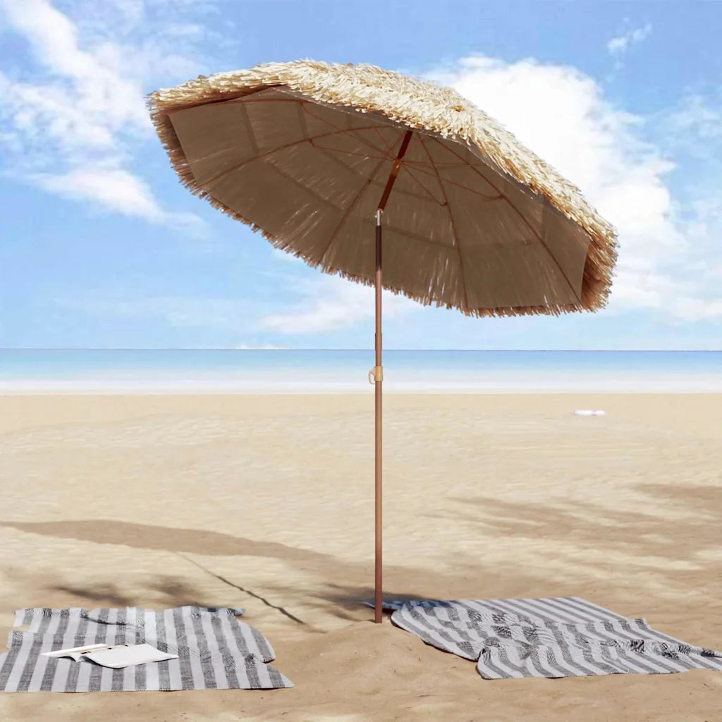 Ombrello da giardino Naturale 160 x 160 x 196 cm 42006673