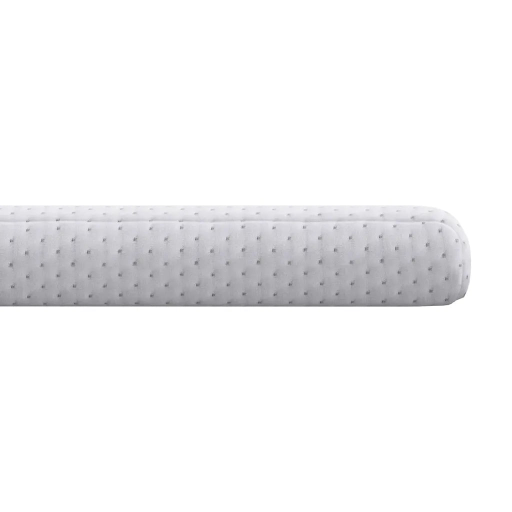 Topper per materasso Bianco 180 x 200 cm Tessuto Jacquard 4106207