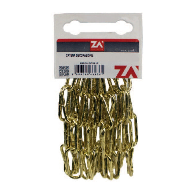 CATENA MAGLIA LUNGA RITORTA 2,5 MM 2,5 M BRONZ