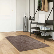Runner Tappeto MARSA Grigio 80 x 200 cm Poliestere e PVC 42023192