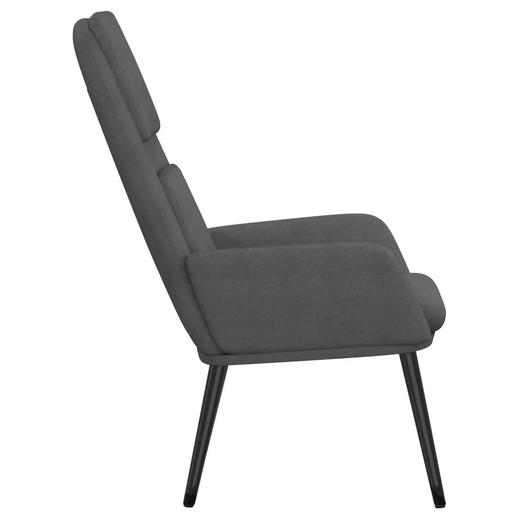 Poltrona Relax Grigio Chiaro in Tessuto 341312