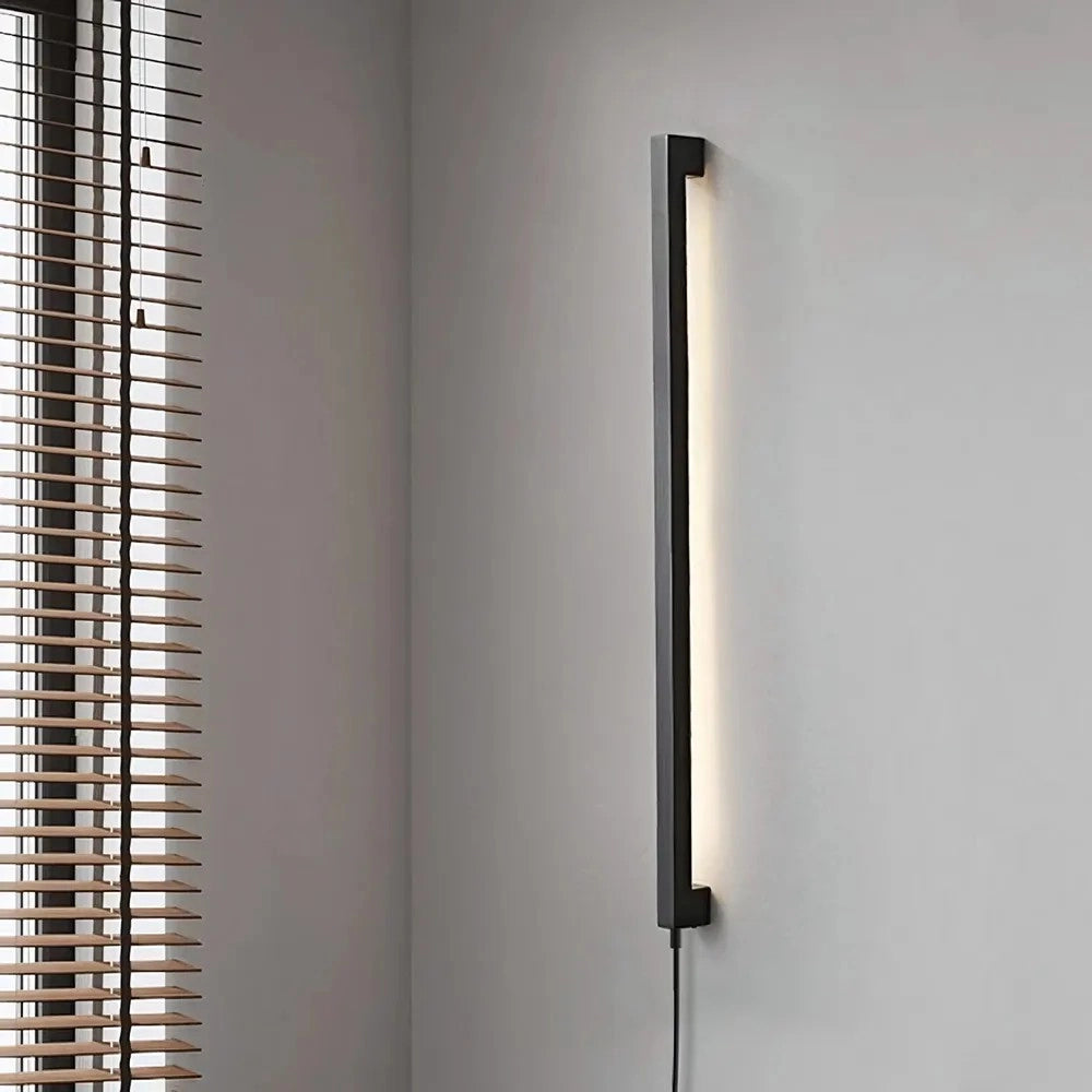 Applique Da Parete Led Lhj063-w 80cm Black