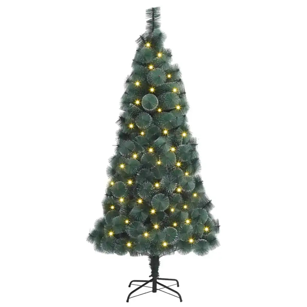 Albero di Natale artificiale preilluminato Verde 180 cm PET 3396162