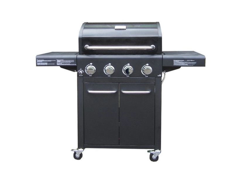 Barbecue a gas Generation Basic 4 bruciatori piani laterali pieghevoli - Grigio