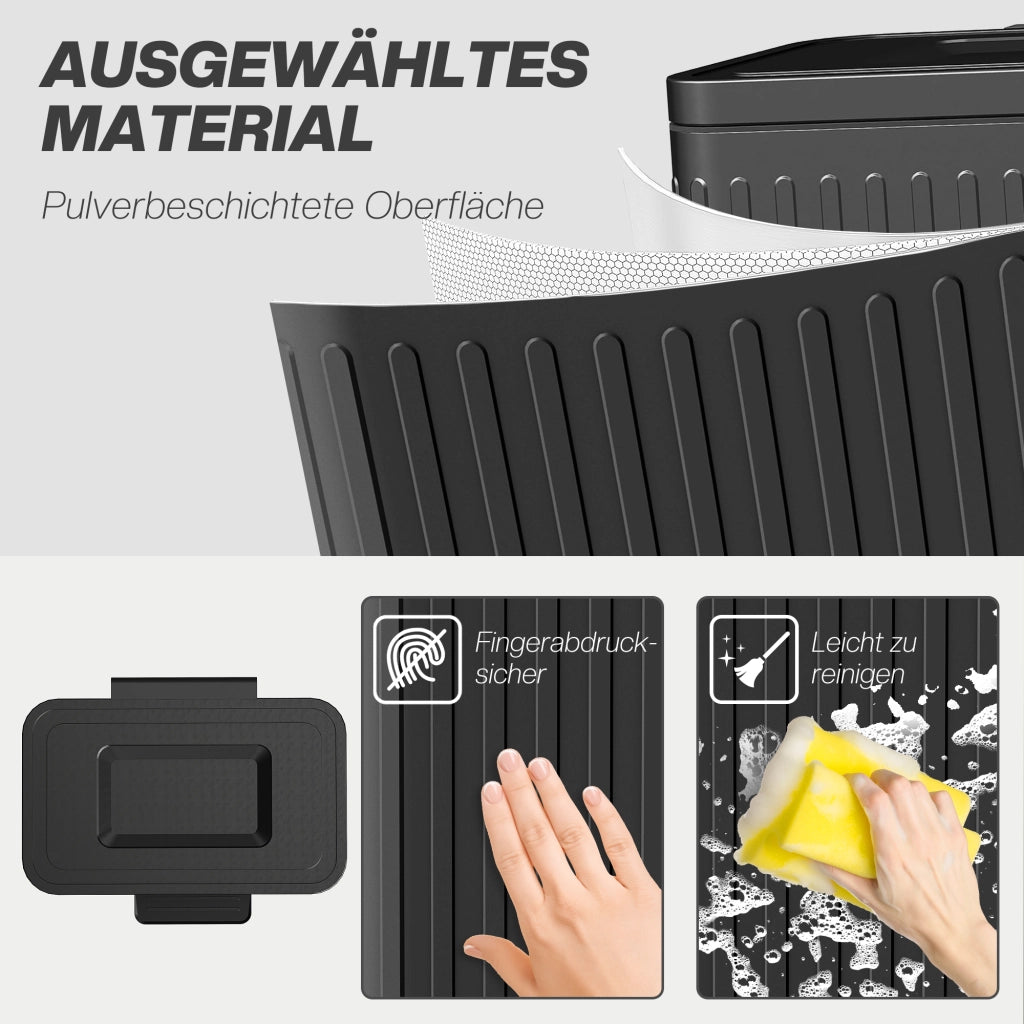 Pattumiera da Cucina ¨C Xylo ¨C 2x20L con Pedale, Nero