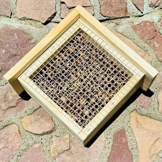Hotel per Insetti in Legno per Api e Insetti Selvatici - Naturale e Sostenibile