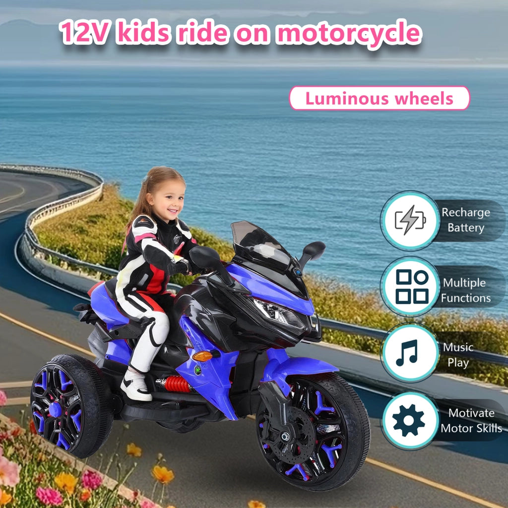 Moto Elettrica per Bambini ¨C Zephmum ¨C Verde