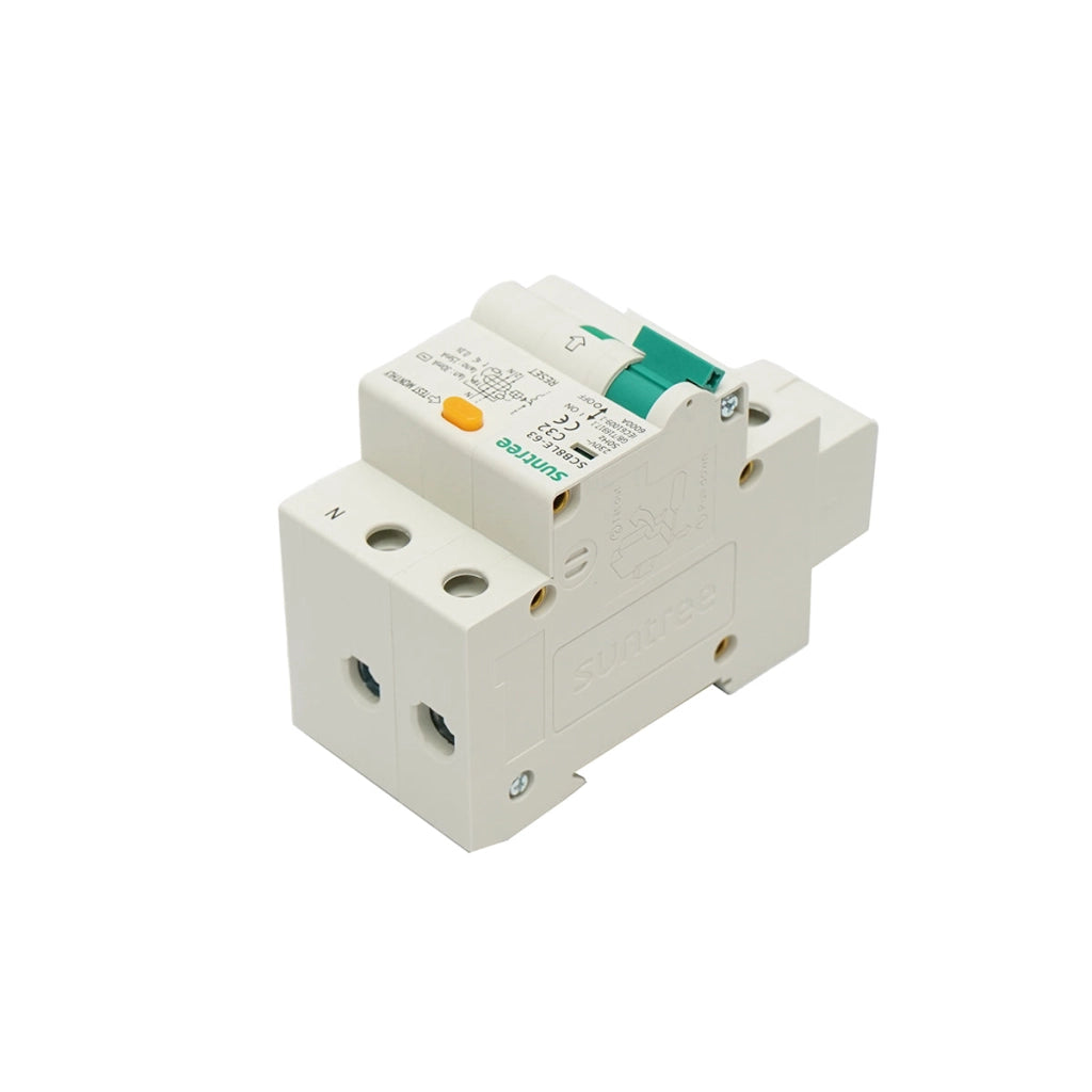 Sicurezza differenziale 1P+N, 32A, 30mA Suntree