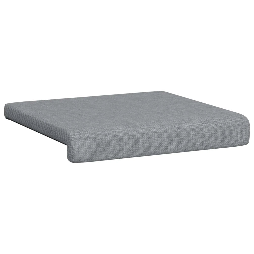 Cuscino per panchina 4 pcs Tessuto Grigio Chiaro 42043085