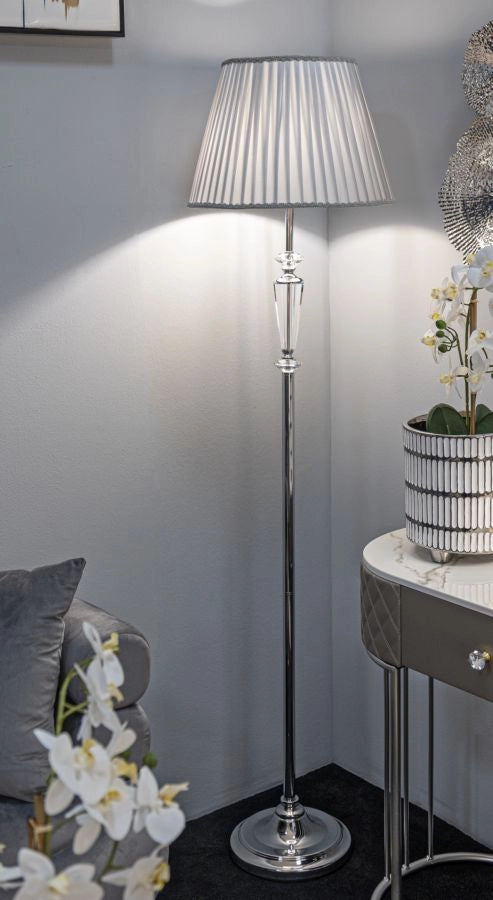 LAMPADA DA TERRA SILVERY CM Ø 164X40