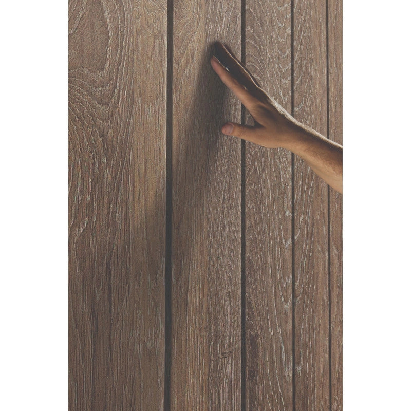 Casetta da giardino in resina effetto legno EVOTECH+ 350x230 cm - pavimento e doppia porta - carico neve 150 kg/m² – Apex 7511/1175 Signature Walnut - Keter