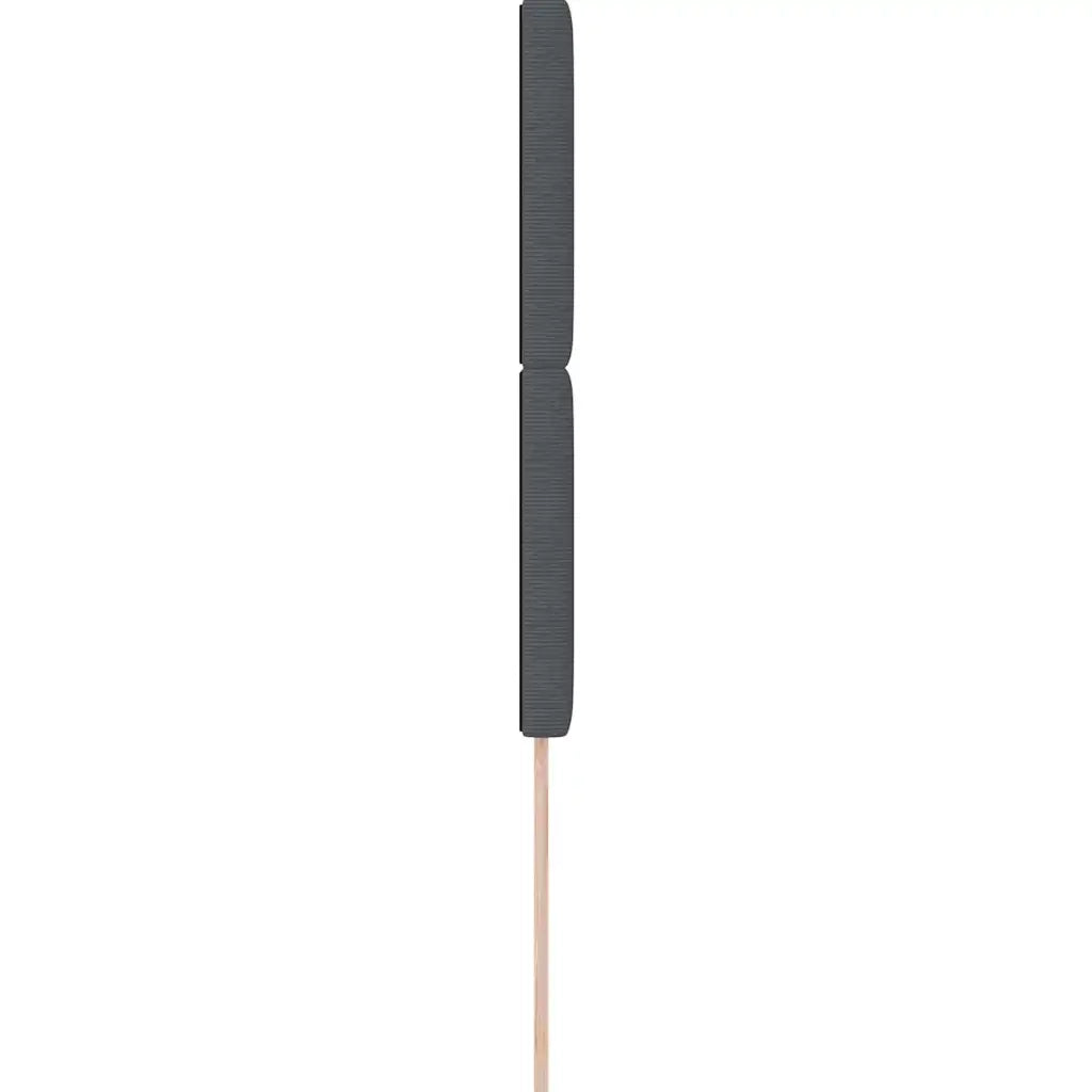 Testiera | Testata Grigio scuro 100 cm Tessuto in Cords