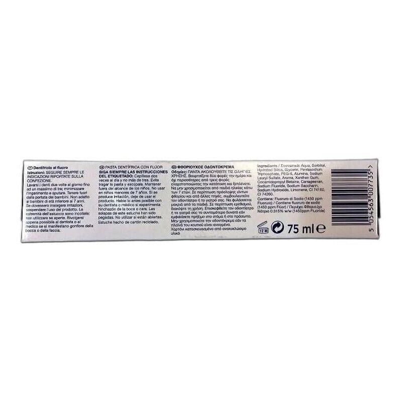 AQUAFRESH DENTIFRICIO INTENSE CLEAN WHITE 75 ML MICROCRISTALLI PER UNA PROFONDA PULIZIA