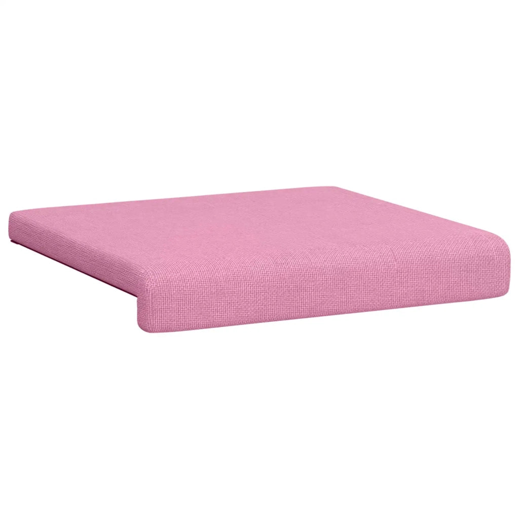 Cuscino per panchina 4 pcs Tessuto Rosa Profondità 35 cm 42043096
