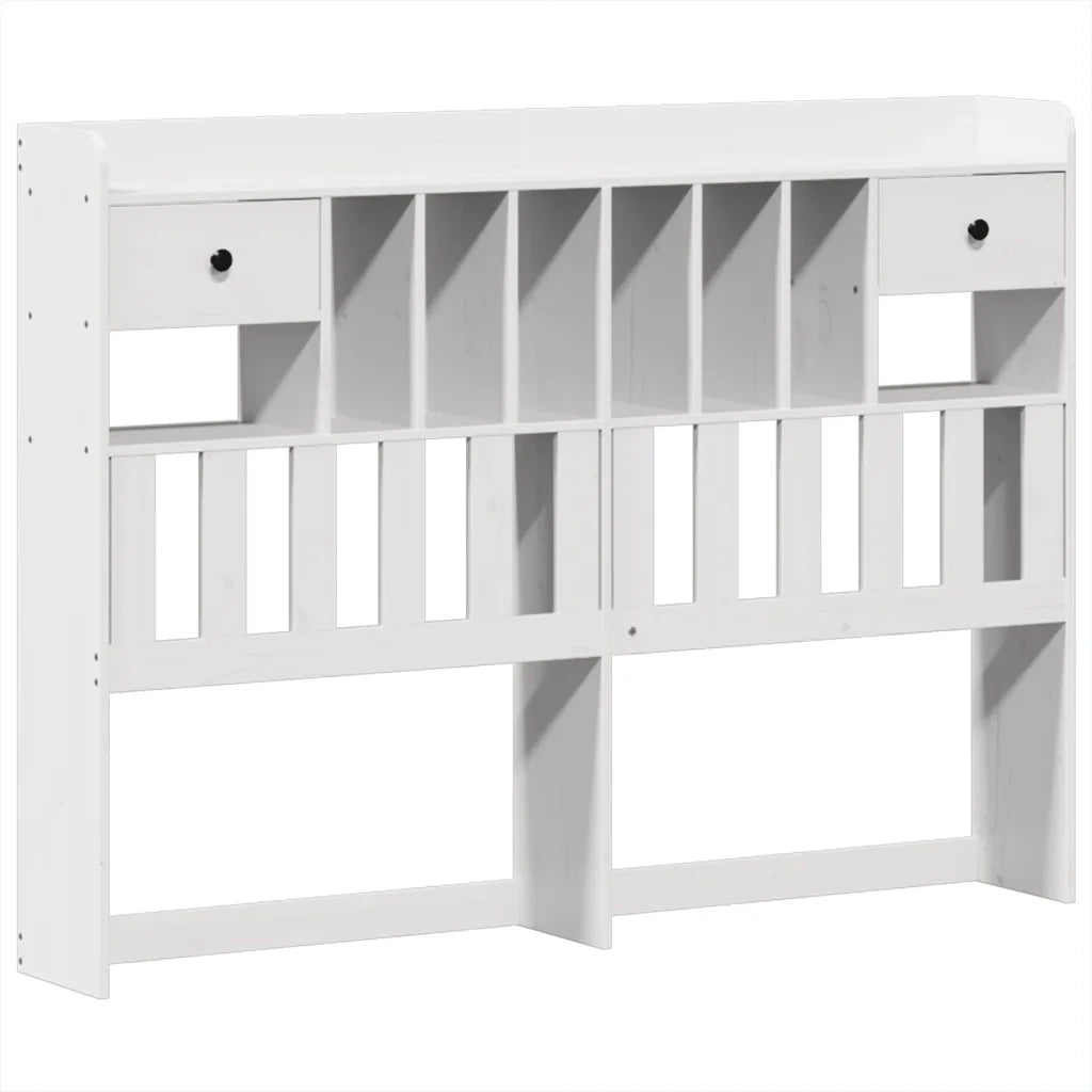 Letto matrimoniale | Letto per adulti | Letto senza Materasso Bianco 160x200 cm Legno Massello di Pino