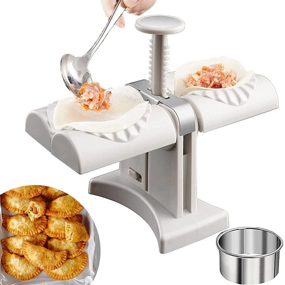 Trade Shop - Stampo Per Ravioli Automatica Gnocchi Panzerotti Pierogi Dumpling Pasticceria -