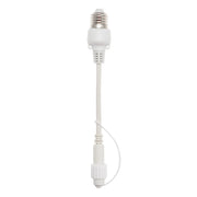 Connettore E27 20cm 1 uscita max 15W