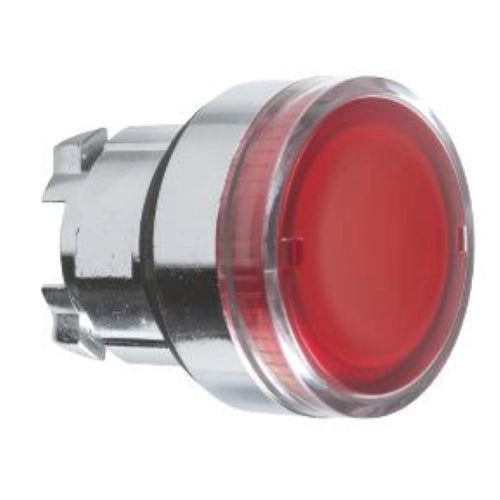 TESTA PULSANTE LUMINOSO Ø22 - ROSSO