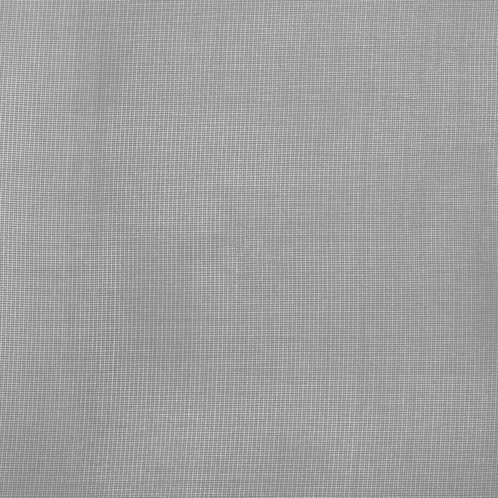 Tende in Voile con Tasche per Aste 2 pz Grigio Scuro 4102181