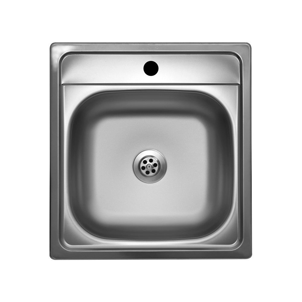 Lavello cucina incasso monovasca Samet SA179 inox 41x44x15H