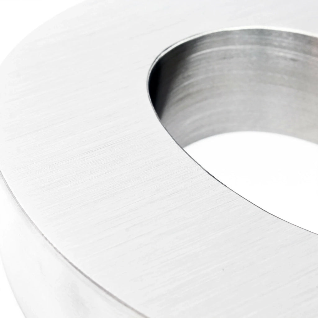 Targa numero civico "c" acciaio sottile 15 cm Arial 3D hardware di montaggio 16_0001436