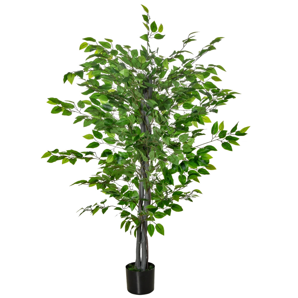 Albero Finto Ficus Artificiale ¨C Minimal ¨C H135cm con Vaso