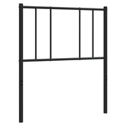 Testiera | Testata di Ricambio in Metallo Nero 80 cm