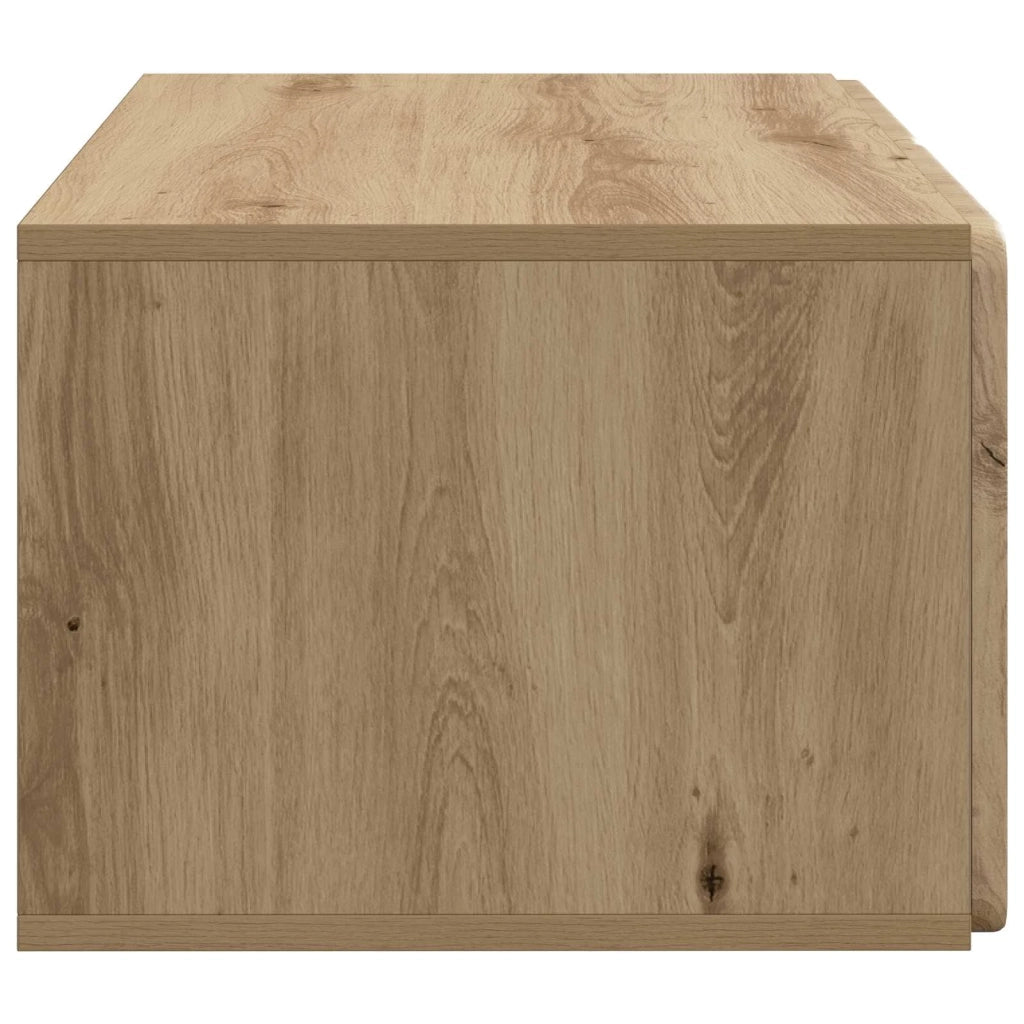 Mobile TV da Muro | Armadietto TV | Mobile Porta TV Rovere Artigianale 59,5 x 41 x 30 cm
