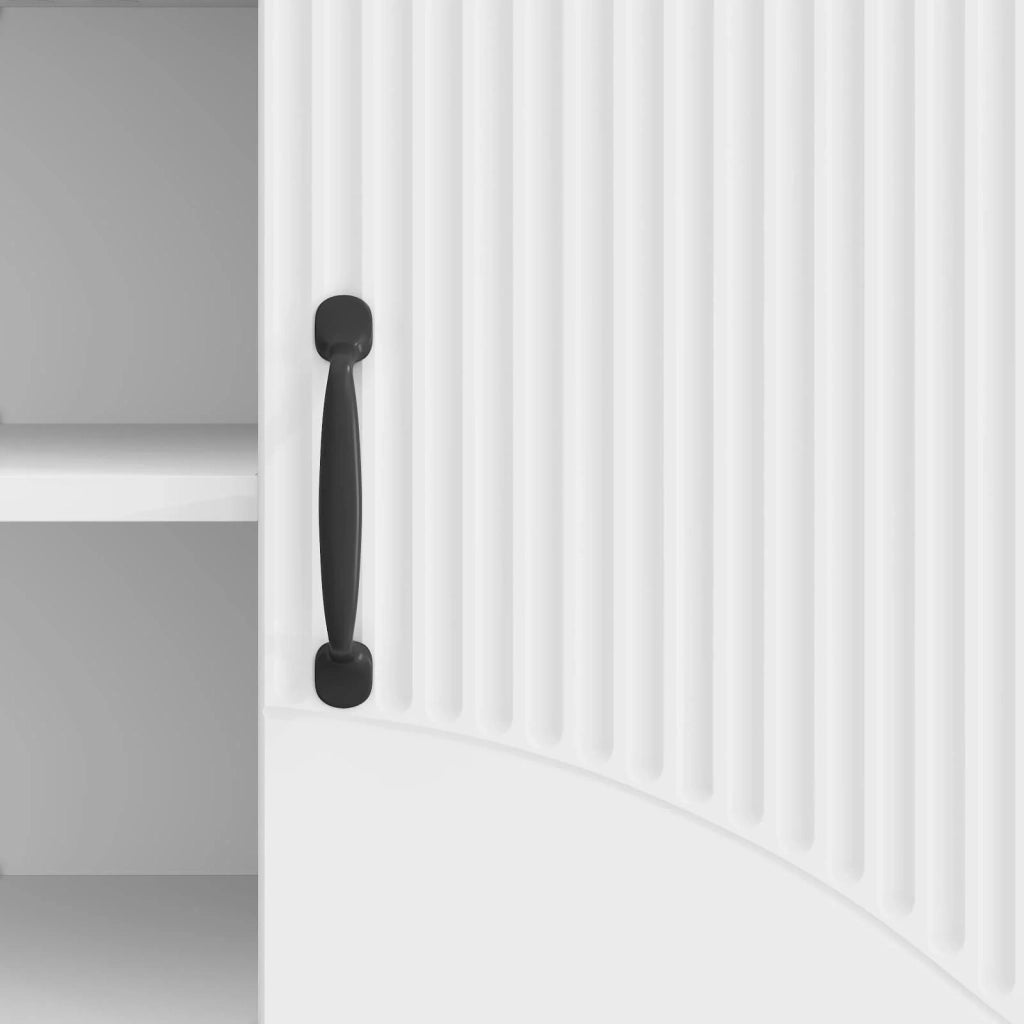 Mobile TV | Armadietto TV | Mobile Porta TV Bianco Lucido 150 x 31 x 47 cm Legno ingegnerizzato