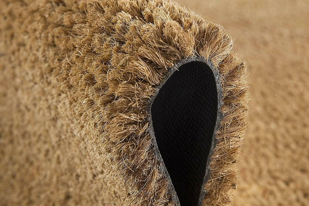 Zerbino Cocco Ingresso Naturale 80x120 cm Antiscivolo Robusto Esterno Porta Entrata