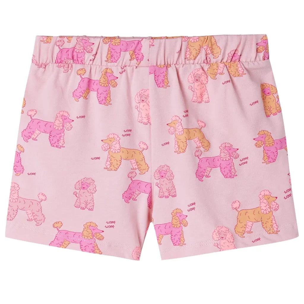 Pigiama da Bambina a Maniche Corte Rosa Chiaro 104 10440