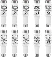 Kit di disconnessione ceramica per protezione cavi - 10A 500VAC - 10 pezzi - Disconnessione ceramica - Adatto per protezione cavi - TI-tipo