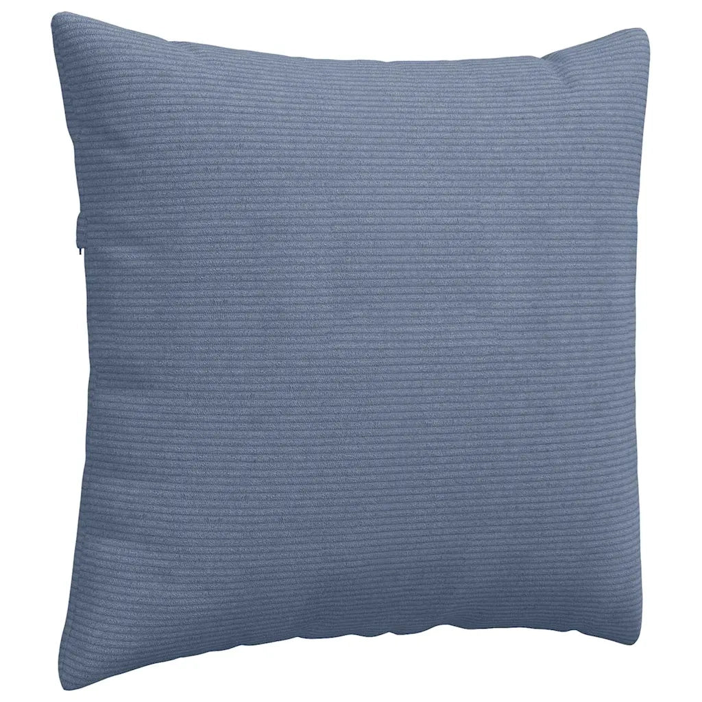 Cuscini da Divano 2 pcs Blu 45 x 45 cm Tessuto in Cords 42013949