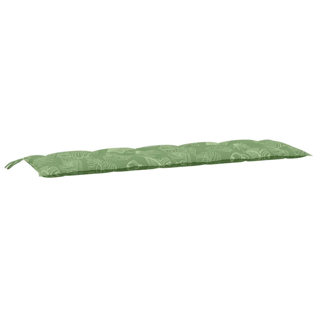 Cuscino per Panca-Cuscini per panchina a Foglie 180x50x7 cm in Tessuto Oxford 677797