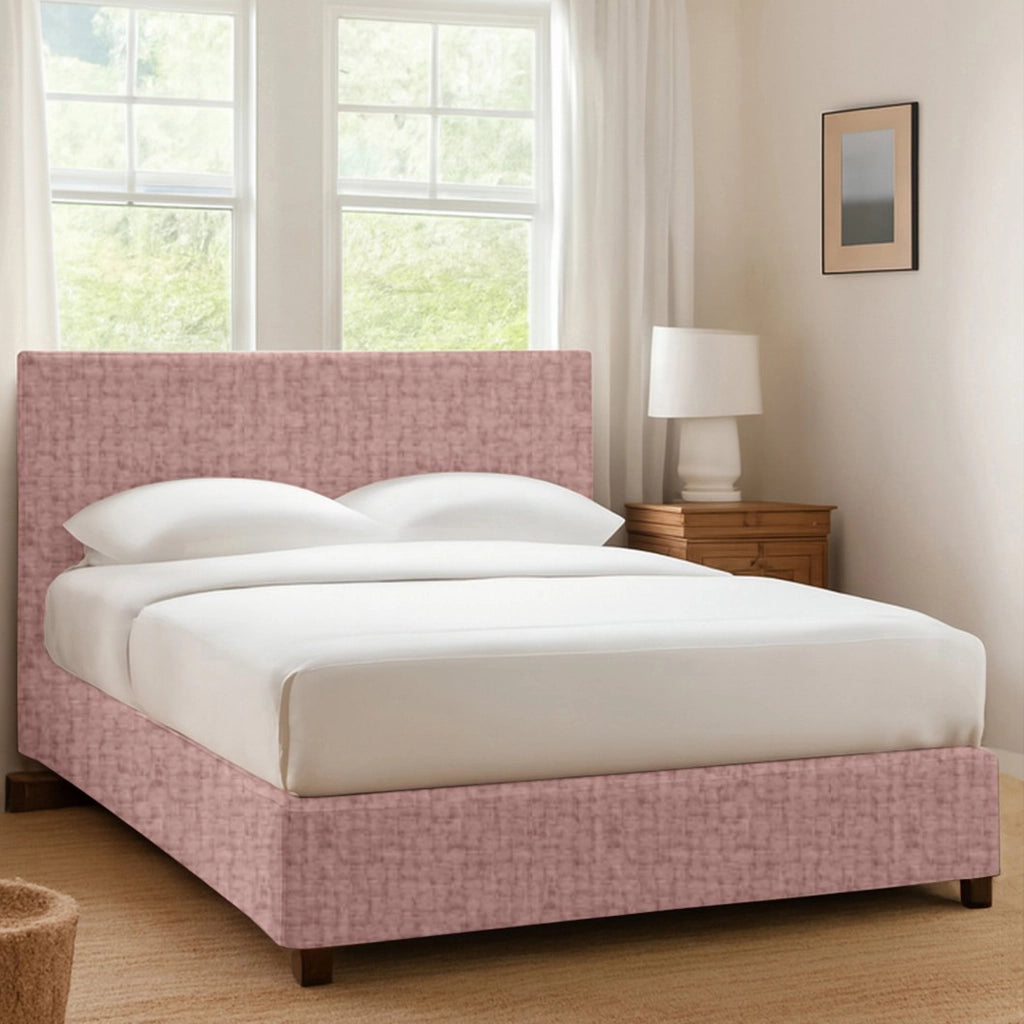 Ilford, Letto Singolo Sfoderabile Made in Italy, Rosa