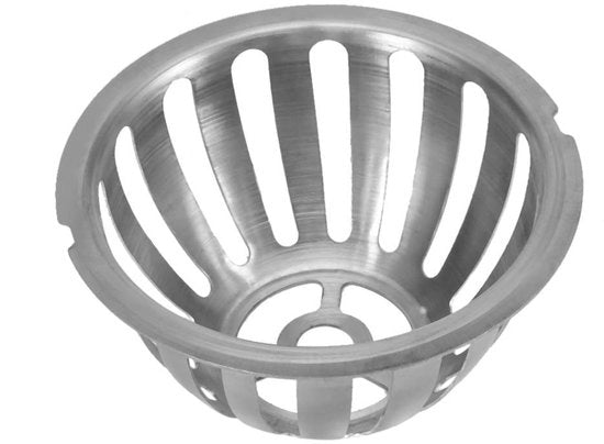 Filtro a secco 100 mm - Filtro per scarico - Fermo scarico - Filtro a clessidra - Filtro a secco per lavastoviglie - Acciaio inossidabile - 2 pezzi