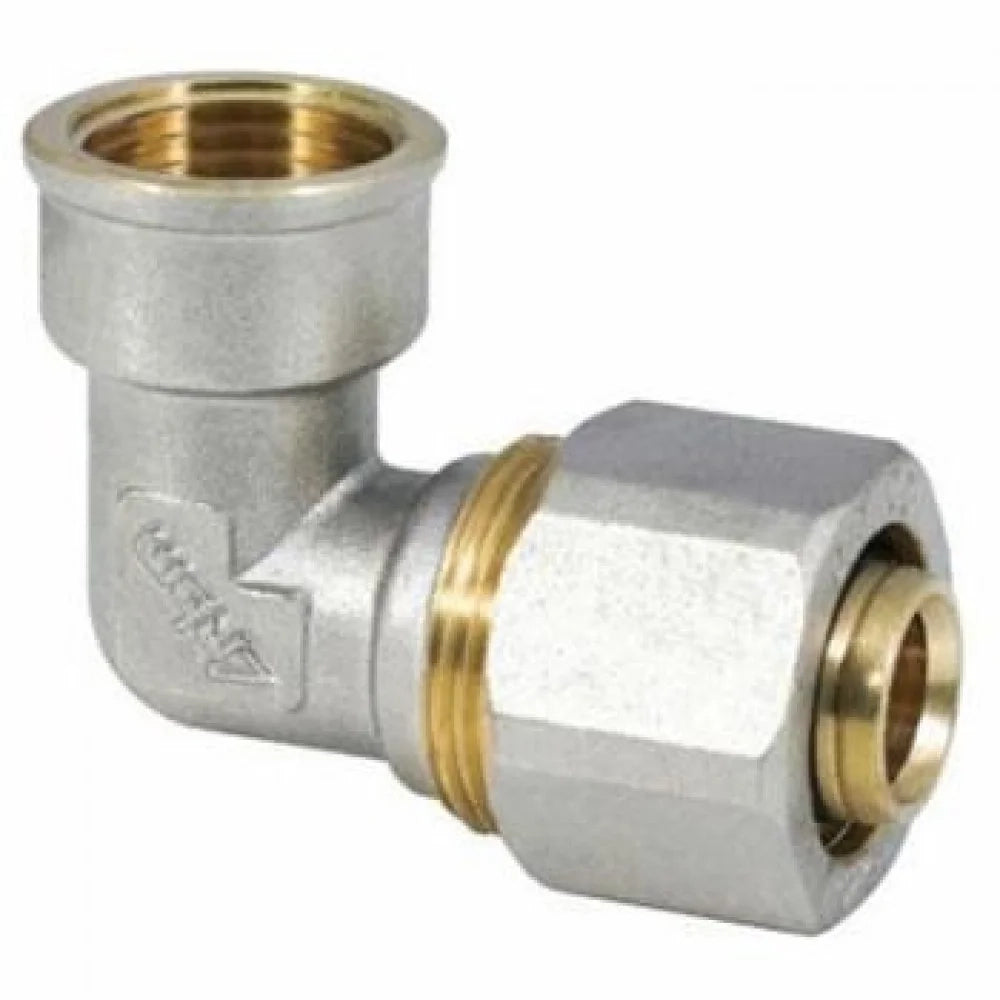 Gomito femmina a stringere corpo unico d.16x1/2  b08d28wynq