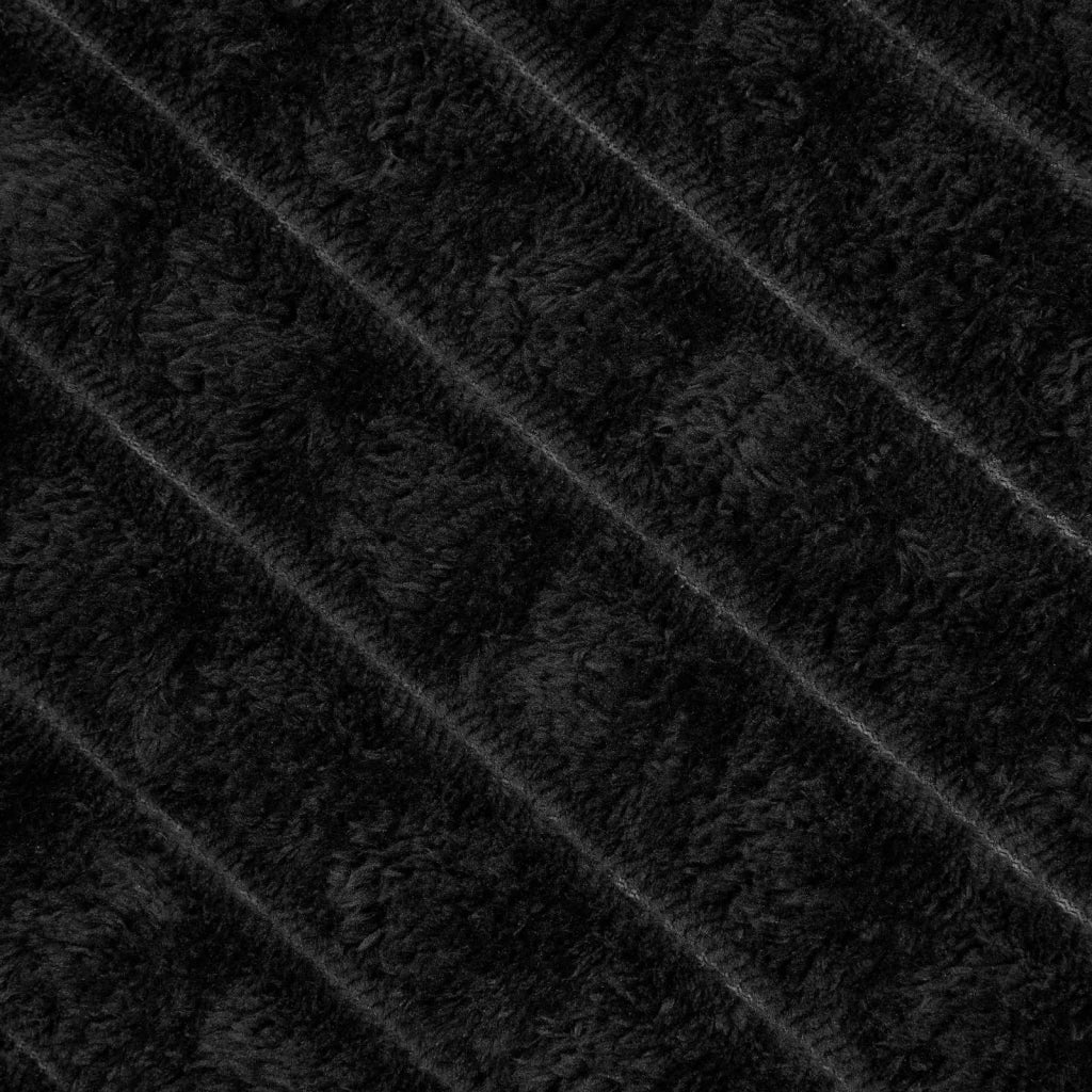 Coperta Nero 240 x 220 cm Panno 42016931